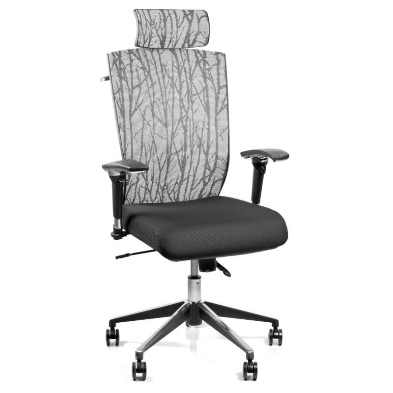 Крісло офісне BARSKY (G-3) пластикове, тканина/сітка, 540 мм